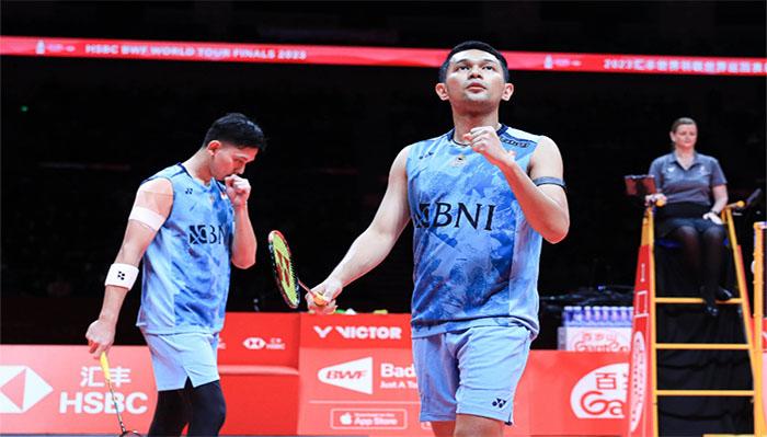 Live Hasil Fajar / Rian vs Liang Wei Keng / Wang Chang Hari Ini Perebutan Semifinal Malaysia Open