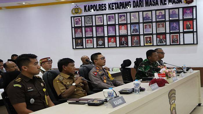 Jelang Imlek, Polres Ketapang Gelar Rapat Koordinasi Lintas Sektoral