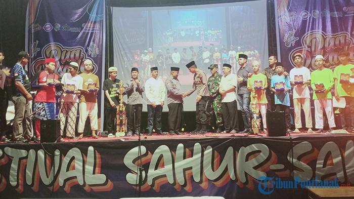 Susy Marfy Percussion dan Laskar Abang Usman Juara Festival Sahur-Sahur ke-20 Mempawah