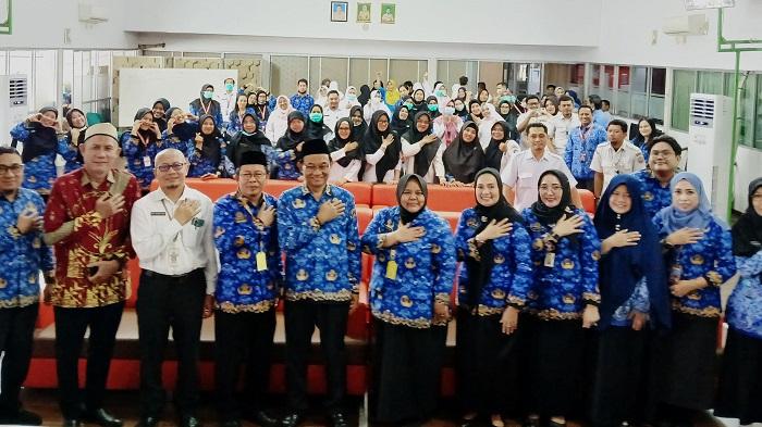 Pererat Silaturahmi Sesama Pegawai, RSUD SSMA Pontianak Gelar Halal Bihalal