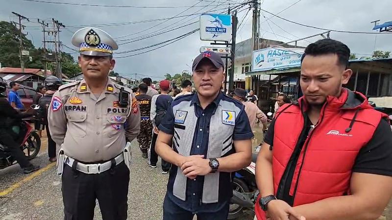Ratusan Penumpang Damri Tertahan di Entikong Akibat Banjir Akan Diberangkatkan Melalui Aruk Sambas