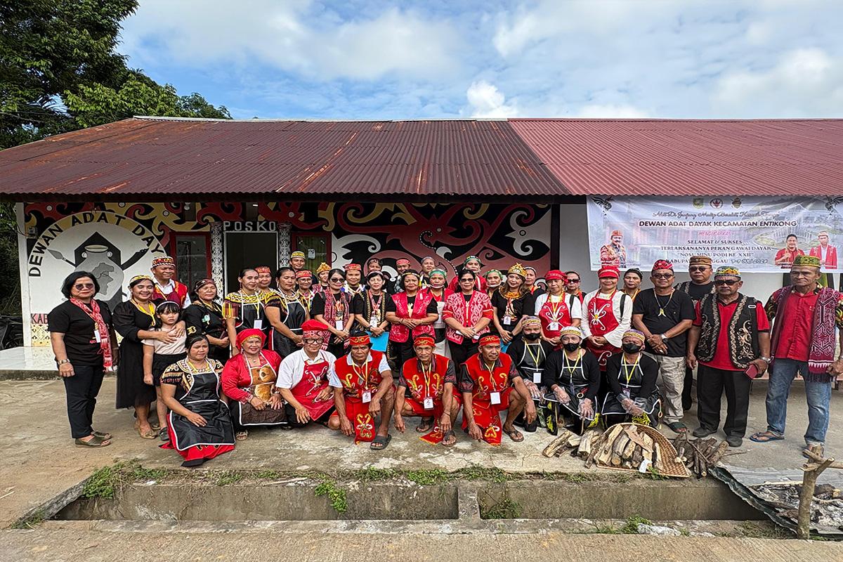Lomba Masakan Tradisional Gawai Dayak Sanggau 2026, DAD Kapuas Raih Juara Pertama - Tribunpontianak.co.id