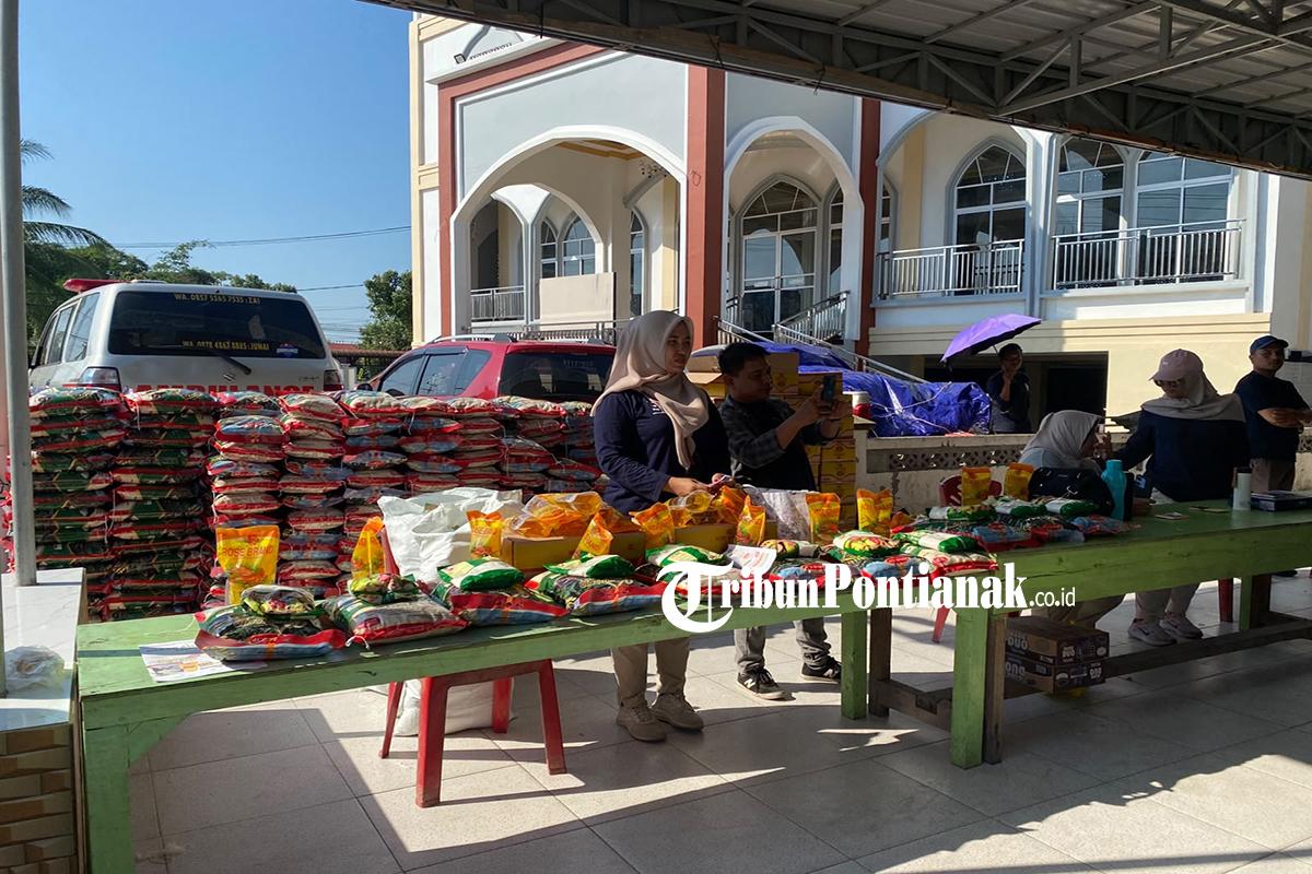 Kendalikan Inflasi, Pemkab Kubu Raya Gelar Gerakan Pangan Murah di Desa Kapur - Tribunpontianak.co.id