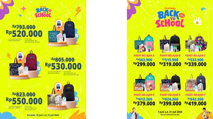 Gramedia Menyambut Tahun Ajaran Baru 2024 dengan Promo Paket Belajar Hemat dan Berkualitas