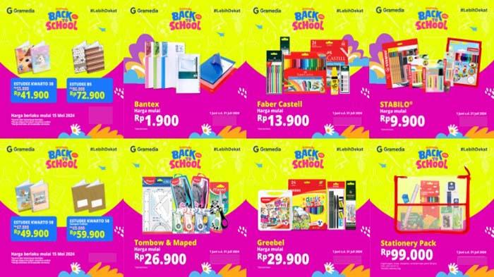 Sambut Tahun Ajaran Baru 2024 bersama Gramedia dengan Promo Best Price Stationary dan Buku Tulis