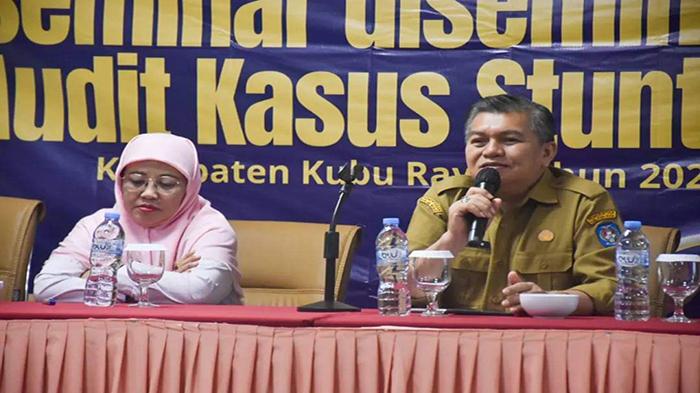 Sekda Yusran Minta Data Valid Kasus Stunting di Kubu Raya