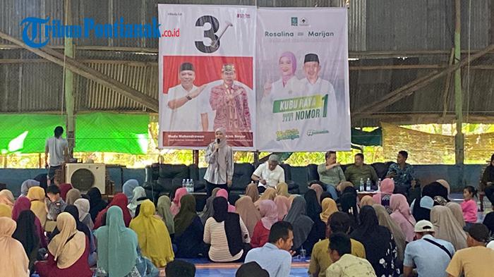 Rosalina - Marijan Pastikan Tak Money Politik, Tapi Program untuk Masyarakat