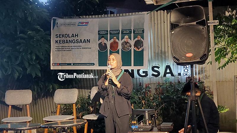 HMI Pontianak Gelar Sekolah Kebangsaan, Bahas Peran Pemuda Pasca Pemilu 2024
