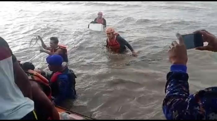 Sempat Dikabarkan Hilang, Kepala Dusun Pinang A dan 3 ABK Ditemukan Dalam Keadaan Selamat