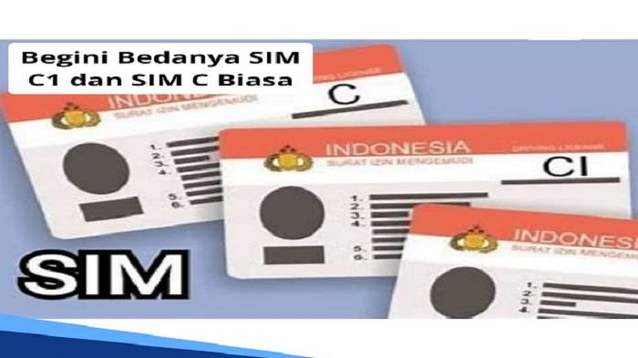 Perbedaan SIM C dan SIM C1 yang Resmi Diluncurkan, Ada Syarat Tertentu Kapasitas Mesin 250-500 CC!