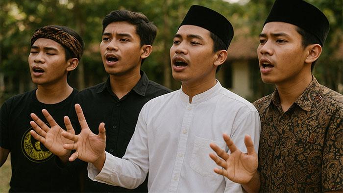 Ilustrasi-sekelompok-pemuda-menyanyikan-lagu-Tong-Sarakah-dari-Banten.jpg