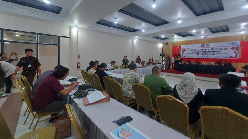 Timpora Sambas Rakor Lintas Instansi, Awasi Keberadaan Orang Asing di Perbatasan