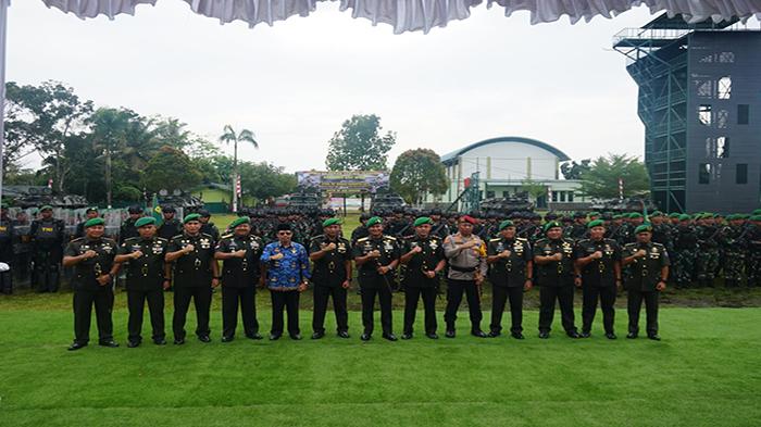 Pj Bupati Ismail Harap Danyon 643/Wns Selalu Bersinergi Bersama Pemkab Mempawah