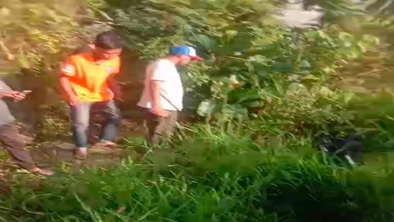 Jasad Pria Tergeletak di Parit Galing Sambas Ternyata Anggota TNI, Diduga Alami Kecelakaan Tunggal