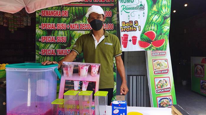 Es Semangka India, Minuman Segar Pengusir Dahaga dari Semangka Asli Sekadau