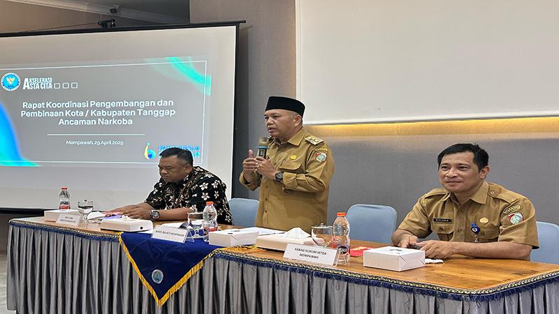 Wakil Bupati Mempawah Juli Suryadi Burdadi Ajak Seluruh Pihak Bersatu Perangi Narkoba