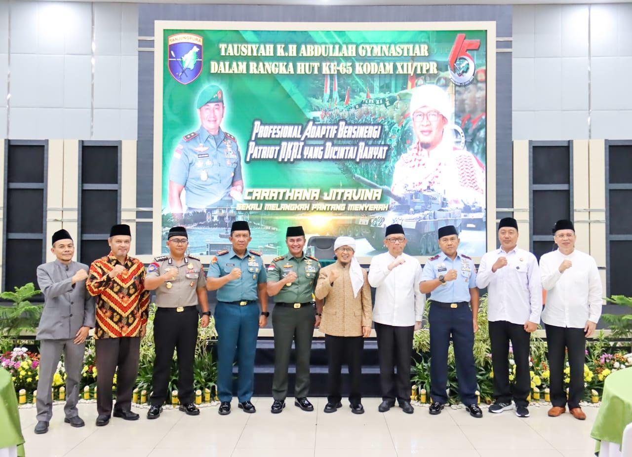 Pesan Abdullah Gymnastiar ke Prajurit Kodam XII Tanjungpura! AA Gym Kutip Surat At Talaq Ayat 2