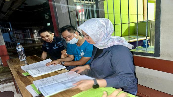 Jelang Nataru, Kadivpas Ika Sidak Rutan Kelas IIB Bengkayang Dini Hari