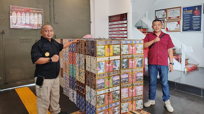 Kotak Sembahyang Kubur Hasil Produksi Napi Lapas Singkawang Dijual di Pasaran