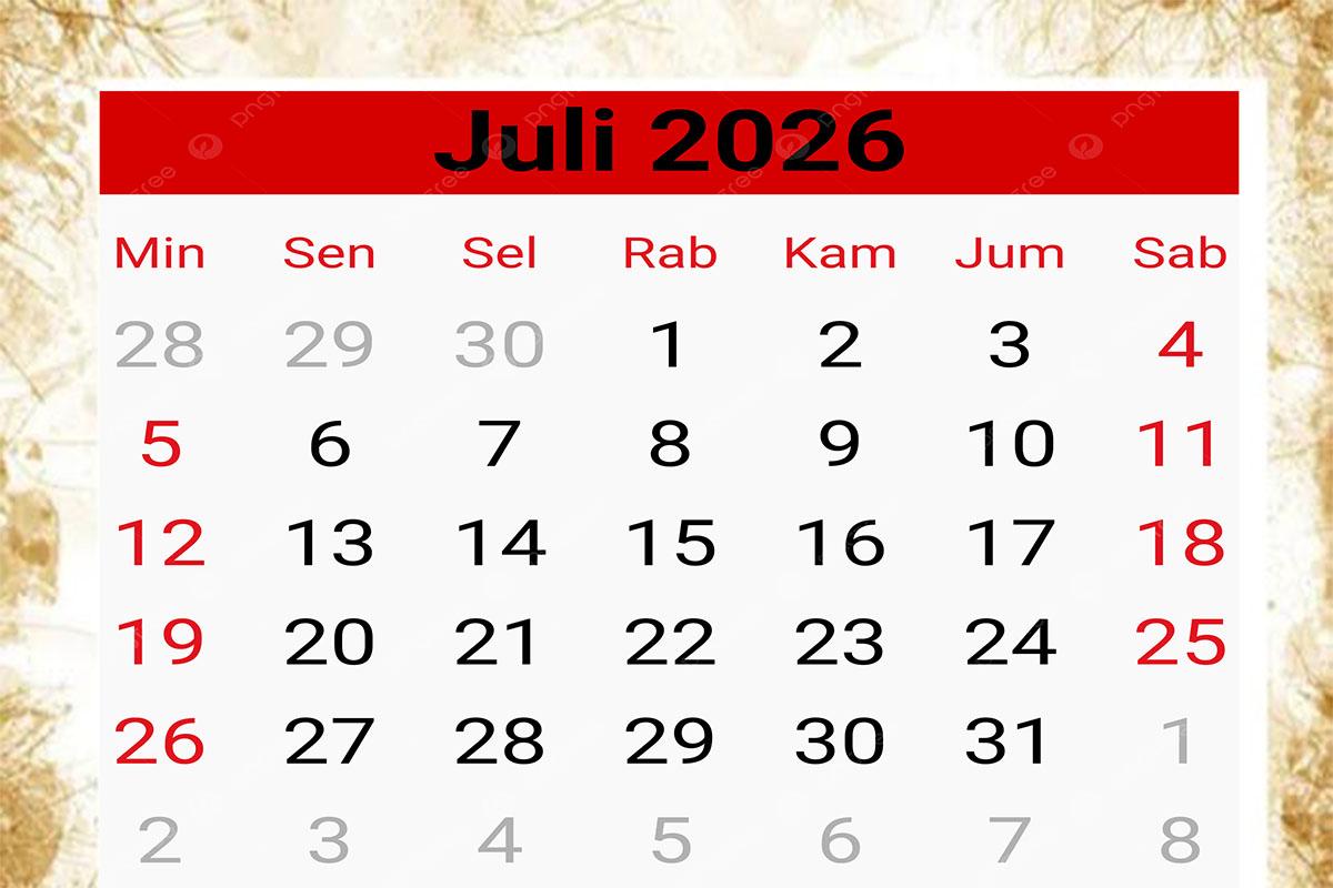 29 Juli 2026 Hari Apa? Inilah Daftar Peringatan Nasional dan Internasional