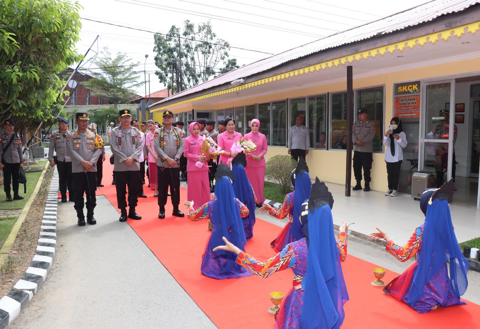 Kapolda Kalbar Kunker ke Wilkum Polres Mempawah, Ini Agendanya
