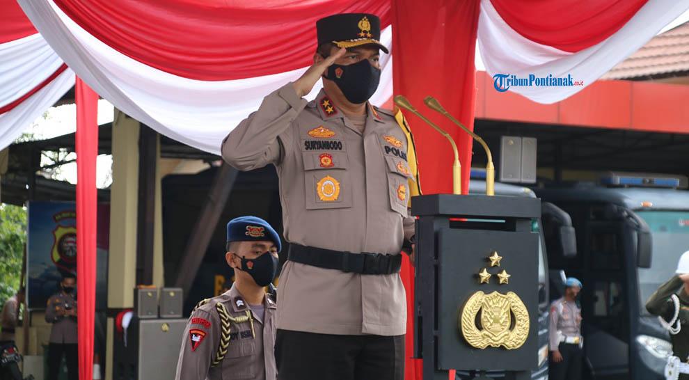 Apel Gelar Pasukan Operasi Zebra Kapuas 2022, Kapolda: Berikan Pelayanan Terbaik Kepada Masyarakat