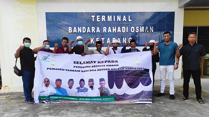 Dinilai Berprestasi dan Berdedikasi Tinggi, 17 Karyawan BGA Group Ketapang Berangkat Umrah Gratis