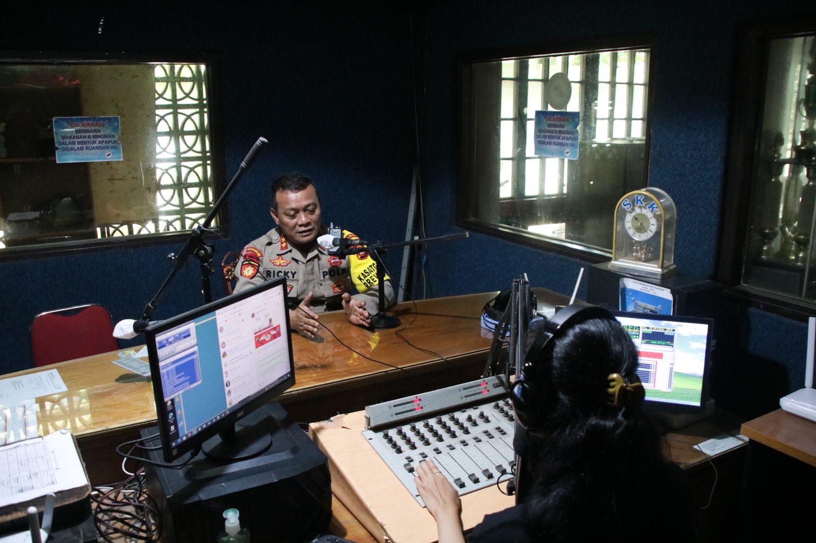 Kasatgas Preventif Ops Bina Karuna Kapuas II 2022 Polda Kalbar Sosialisasikan Bahaya Karhutla