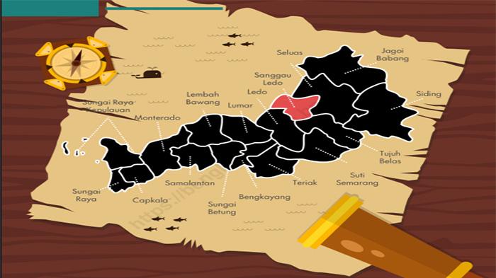 Menguak Pesona Kecamatan Ledo: Kaya Sejarah, Potensi Alam Melimpah, danEksotisme Tradisi Nyabang'k - Tribunpontianak.co.id