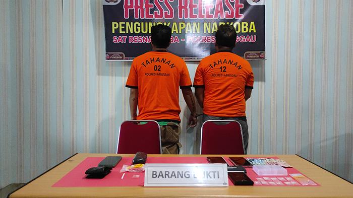 Satres Narkoba Polres Sanggau dan Polsek Meliau Ungkap Kasus Tindak Pidana Narkotika