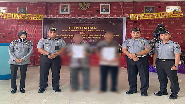 71 Narapidana Rutan Sanggau Terima Remisi Khusus Natal 2023, Satu Diantaranya Langsung Bebas