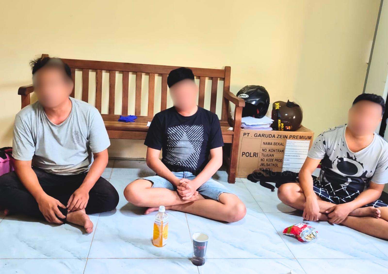 Satresnarkoba Polres Kubu Raya Berhasil Ringkus 3 Kurir Narkoba Asal Pontianak dan Sanggau