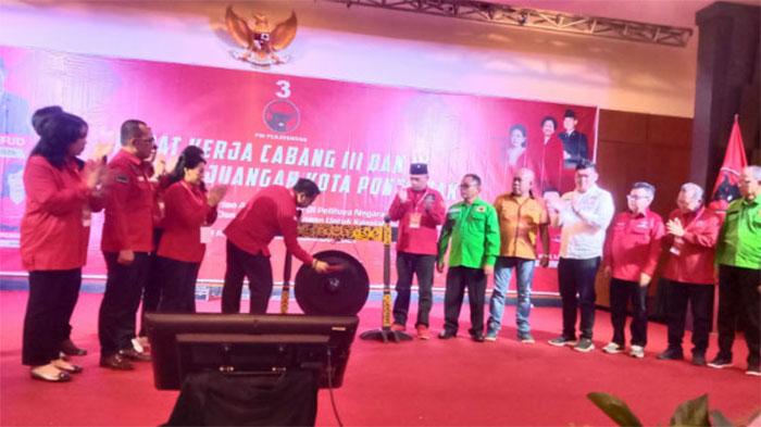 Siap Hattrick Kemenangan, PDIP Kota Pontianak Targetkan 10 Kursi DPRD