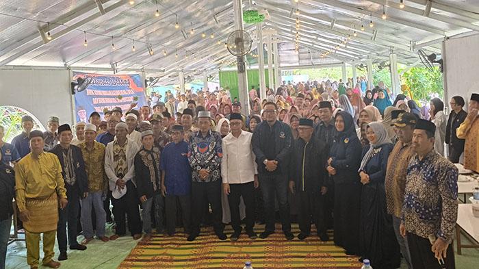 Ratusan Masyarakat Jawai Sambas Sambut Hangat Syarief Abdullah di Acara Silaturahmi Halal Bihalal