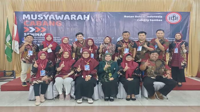 Ganjar Komitmen IDI Cabang Sambas Kontribusi Tingkatkan Kesehatan Daerah