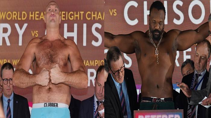Tinju Dunia Tyson Fury vs Derek Chisora, Petinju Tak Terkalahkan Inggris Lebih Berat 3 Kilogram