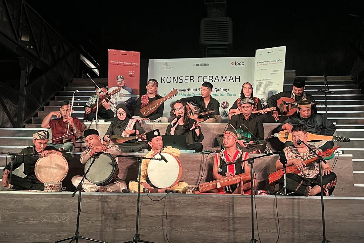 Konser Ceramah Satukan 14 Seniman Kalbar, Peri Rakhmadi Ungkap Ada Cerita di Balik Musik