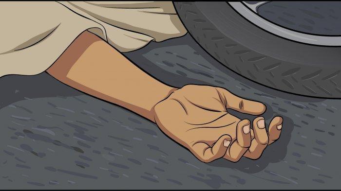 Terlindas Truk, Pengendara Sepeda Motor di Pontianak Meninggal Dunia Ditempat