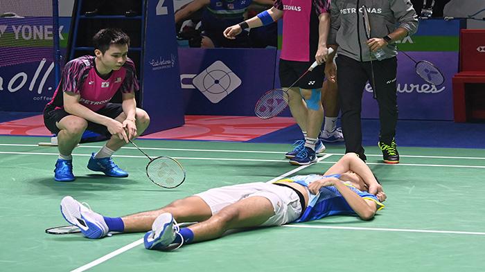 SKEMA Hasil Drawing Badminton Ganda Putra Malaysia Open Marcus/Kevin Vs Bay/Molhede Babak 32 Besar