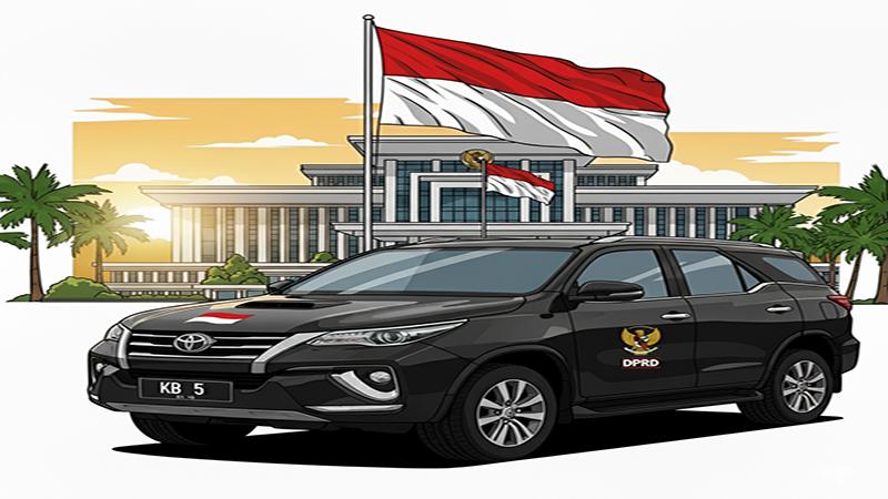 Ketua DPRD Kapuas Hulu Terima Mobil Dinas Baru Seharga Rp 600 Juta
