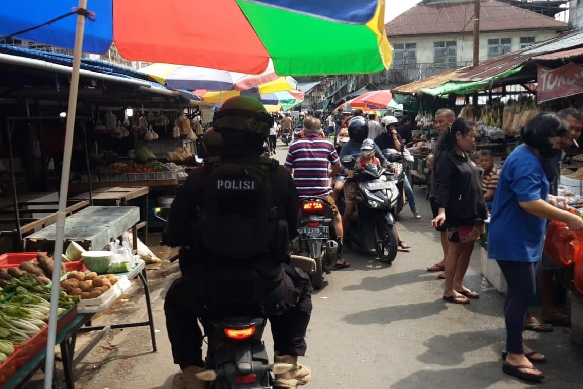 Cegah Gangguan Keamanan, Tim Merpati Polres Singkawang Laksanakan Patroli di Kota Singkawang