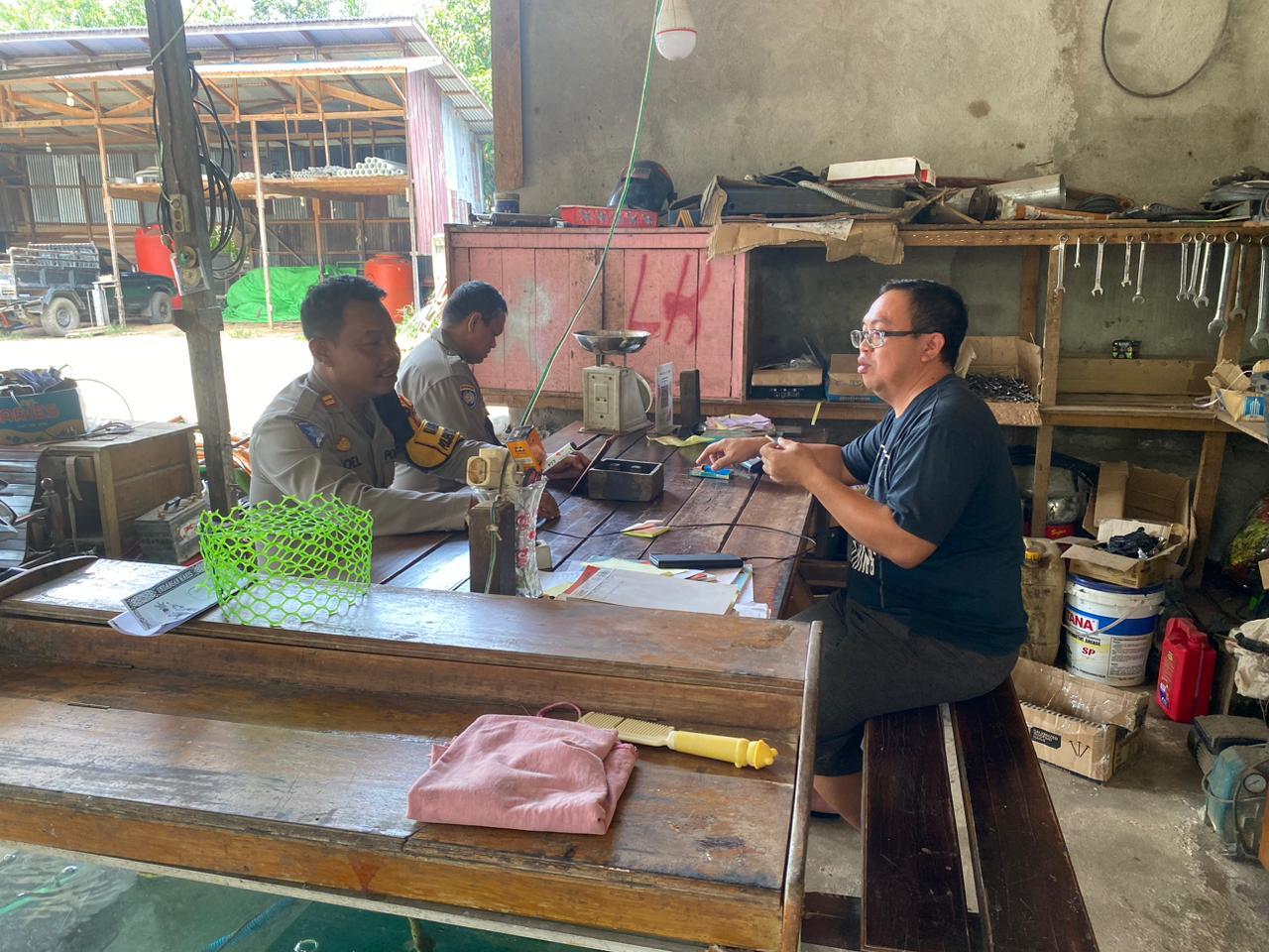 Dua Polsek Jajaran Polres Landak Lakukan Cooling System Jelang Pilkada