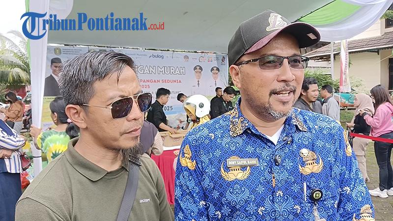 Ribuan Kupon Ludes, Warga Antusias Serbu Gerakan Pangan Murah Kalbar di Hari Pangan Sedunia