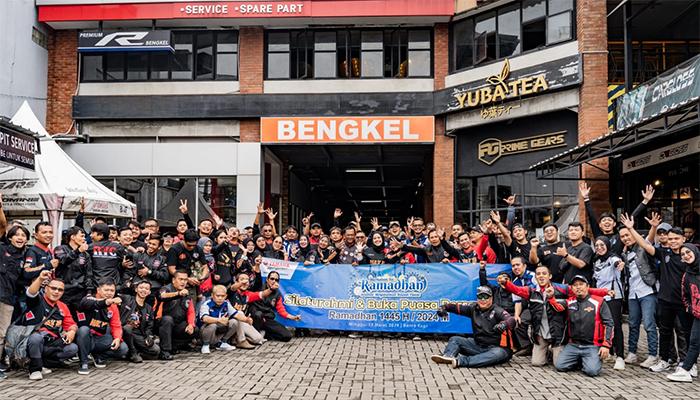 Ngabuburide MAXi Yamaha dan CSR di Bogor, Penuh Berkah di Bulan Ramadhan