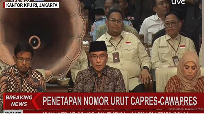 Nomor Urut Capres - Cawapres Pilpres 2024, Anies-Cak Imin hingga Ganjar-Mahfud MD dan Prabowo-Gibran
