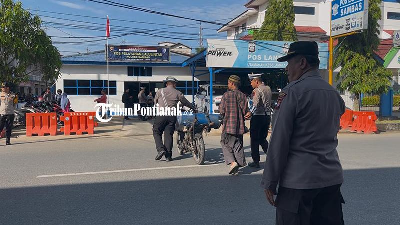 Operasi Patuh Kapuas, Kasat Lantas Polres Sambas: Jauh atau Dekat Tetap Pakai Helm