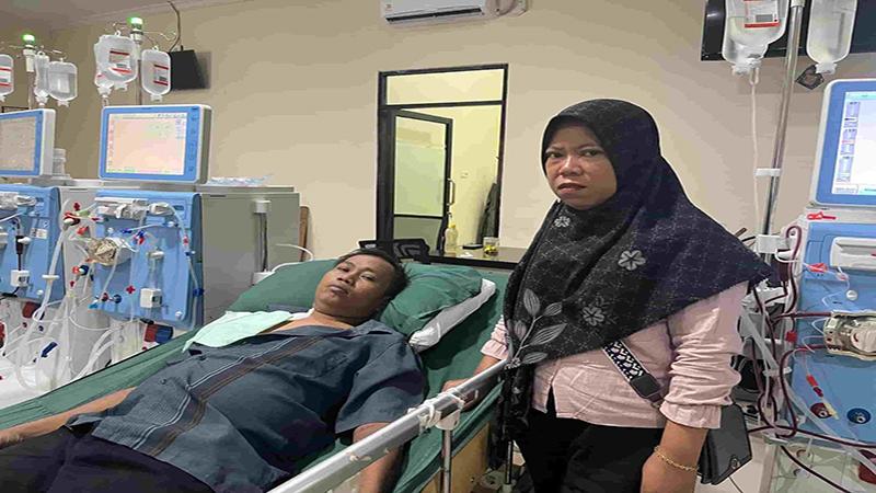 Program JKN Sangat Membantu Biaya Cuci Darah Suami Sugiarti