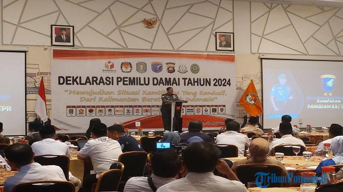Pangdam XII/Tanjungpura Pastikan TNI Netral Pada Pemilu 2024