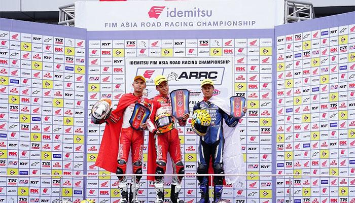 Pebalap Binaan Astra Honda Motor Raih Podium Tertinggi di ARRC Sepang