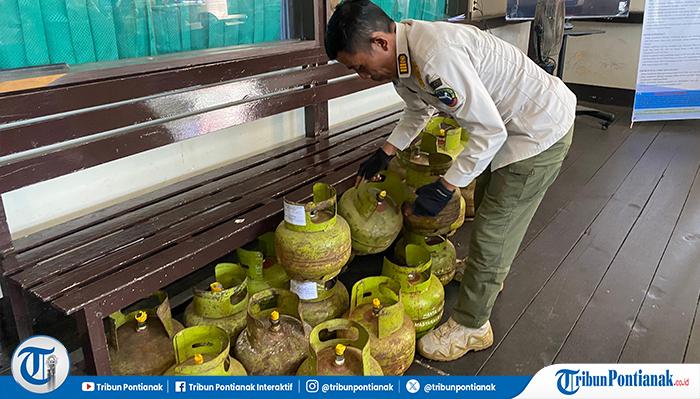 Bandel! Pabrik Lumpia hingga Usaha Besar Pakai LPG 3 Kg, Satpol PP Pontianak Lakukan Pembinaan - Tribunpontianak.co.id